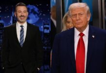 Jimmy Kimmel launches vicious tirade against Trump in his 15-minute monologue on air