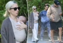 Lady Gaga, 40, secretly welcomes first baby with fiancé Michael Polansky