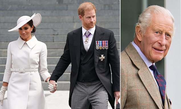 Prince Harry and Meghan Markle HIT BACK at King's letter as they want to be 'public figures' NOT private citizens