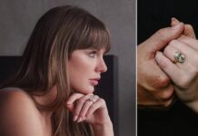 Taylor Swift sends fans into a frenzy after appearing to debut NEW engagement ring