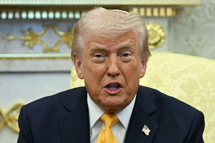 Trump makes light of Iran conflict and says 'It's not a war' even as FOUR times as 767 troops lie wounded 625241 (1)