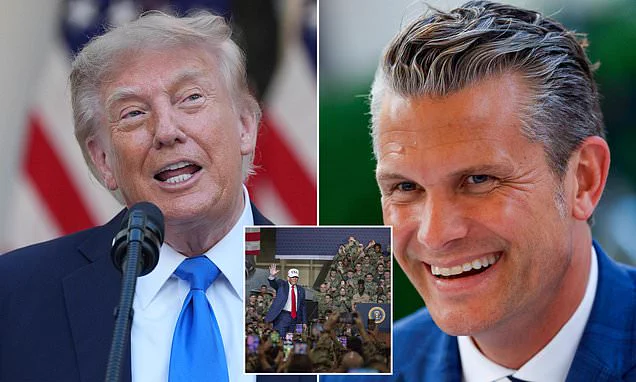 Trump salutes Pete Hegseth, says he 'knocked the hell out of Iran' as the Pentagon chief faces criticisms