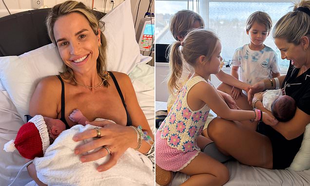 Vogue Williams, 40 and her husband Spencer Matthews, 38, welcome NEW BABY_ 'Our house is bursting with love' 424224
