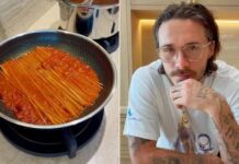 Brooklyn Beckham is completely blasted by fans over his latest pasta cooking video and he REACTS