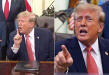 Donald Trump snaps at reporter in Oval Office skirmish: ‘What’s wrong with you? You better be careful’