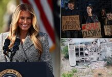 First Lady Melania Trump brokers CEASEFIRE between Russia and Ukraine