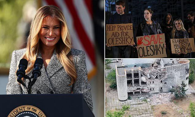 _First Lady Melania Trump brokers CEASEFIRE between Russia and Ukraine 5431