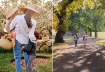 Meghan SHARES clip of her children on a stroll with dog in the countryside