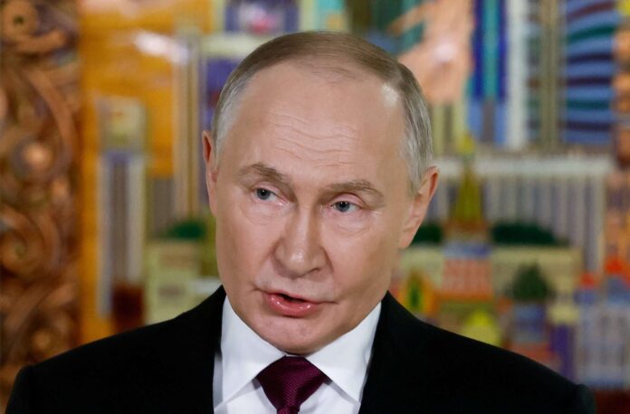Putin warns Europe and the West he is 'prepared for war' and VOWS 'there will be no winners' (1)