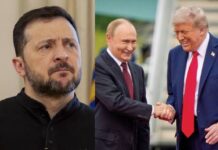 UK BLASTS Trump as he demands Zelensky is ousted – after striking ‘sickening’ diesel deal with Putin